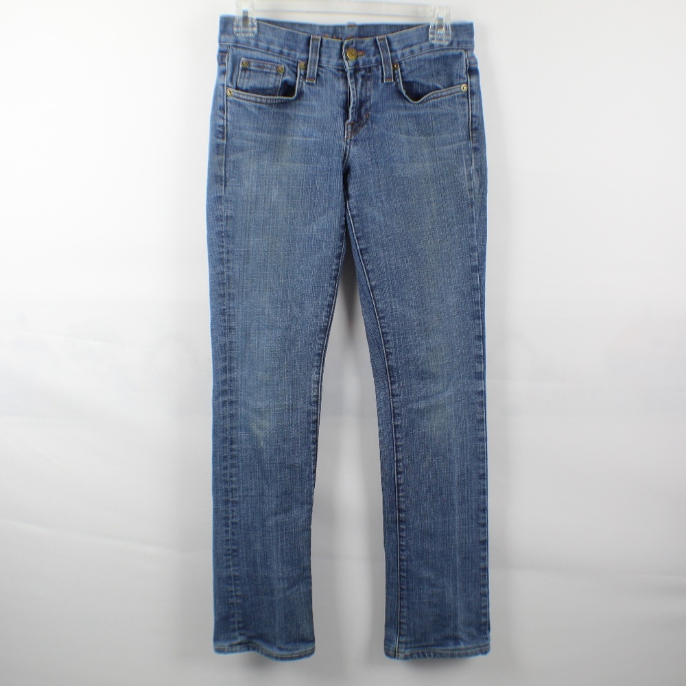 Ralph Lauren Womens Size 26 Blue Jeans Embroidered